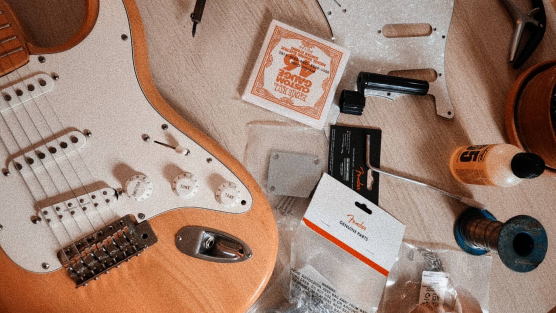 Meditation: Refret E-Gitarre DIY: Stratocaster aus der Lawsuit Ära